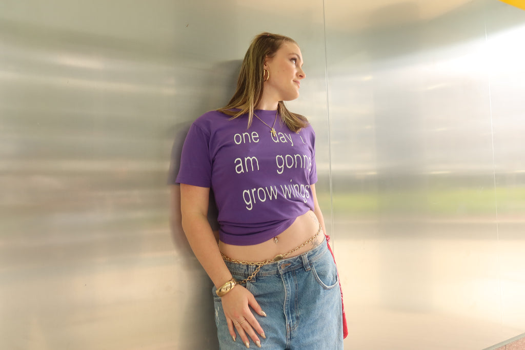 One Day I Am Gonna Grow Wings Tee